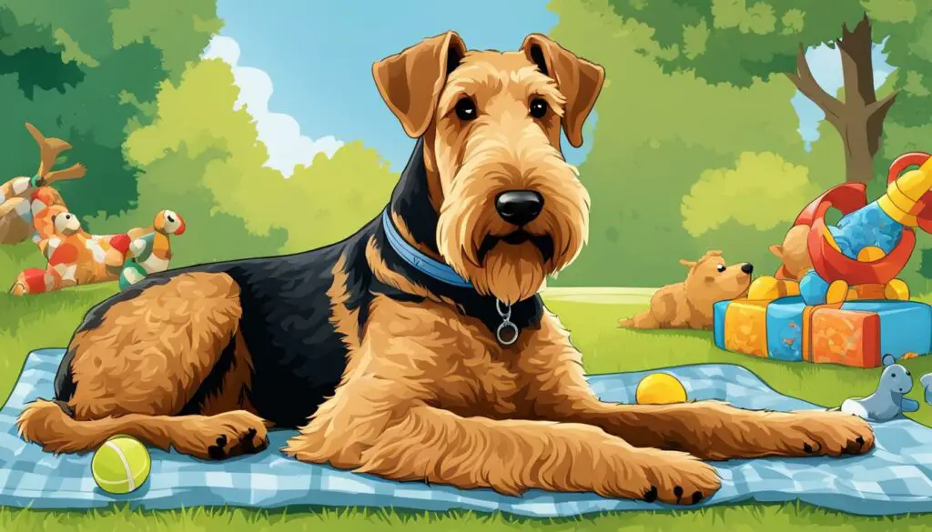 Allergy-friendly Airedale Terriers